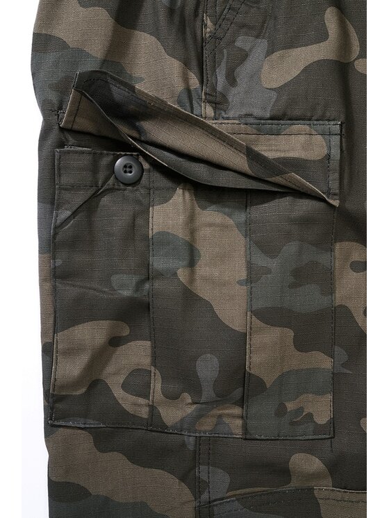 Brandit Brandit Spodnie materiałowe 11007.4 Khaki Cargo Fit