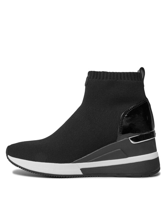 MICHAEL Michael Kors MICHAEL Michael Kors Botki Skyler Bootie 43F7SKFE5D Czarny
