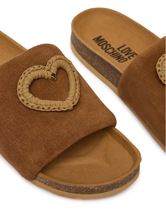 LOVE MOSCHINO LOVE MOSCHINO Nazouváky JA28363G0OIG5200 Hnědá