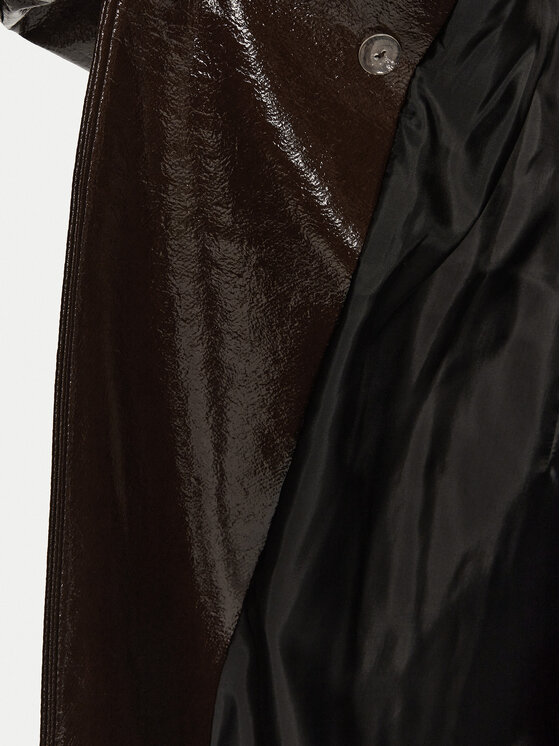 Herskind Herskind Palton de lână Ultra 5379149 Maro Regular Fit