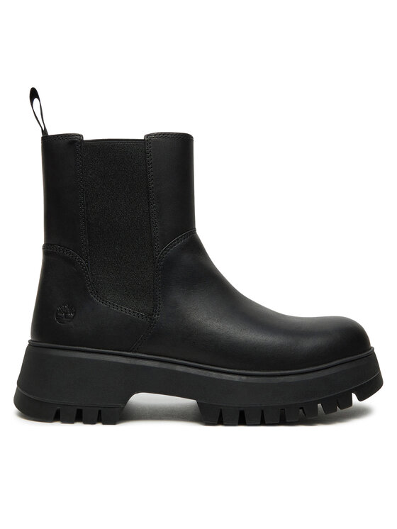 Timberland Timberland Kotníková obuv s elastickým prvkem Mid Pull On Boot TB0A6FCHW021 Černá