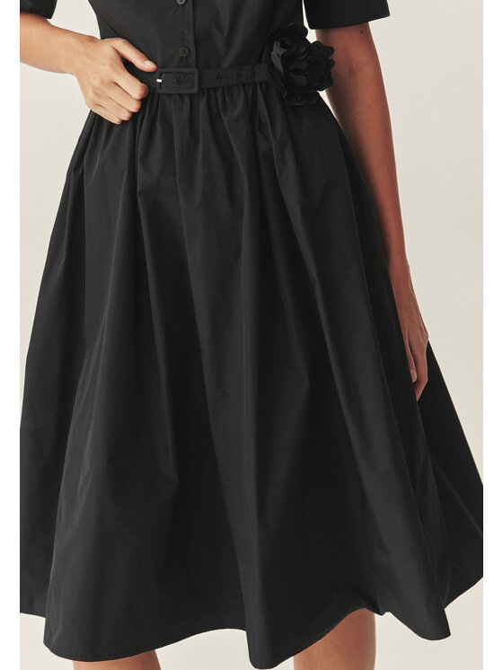 TATUUM Tatuum Sukienka codzienna SATIDA Czarny Flare Fit