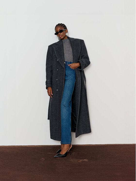 La Mania La Mania Cappotto ORLANDO 2 Grigio Classic Fit