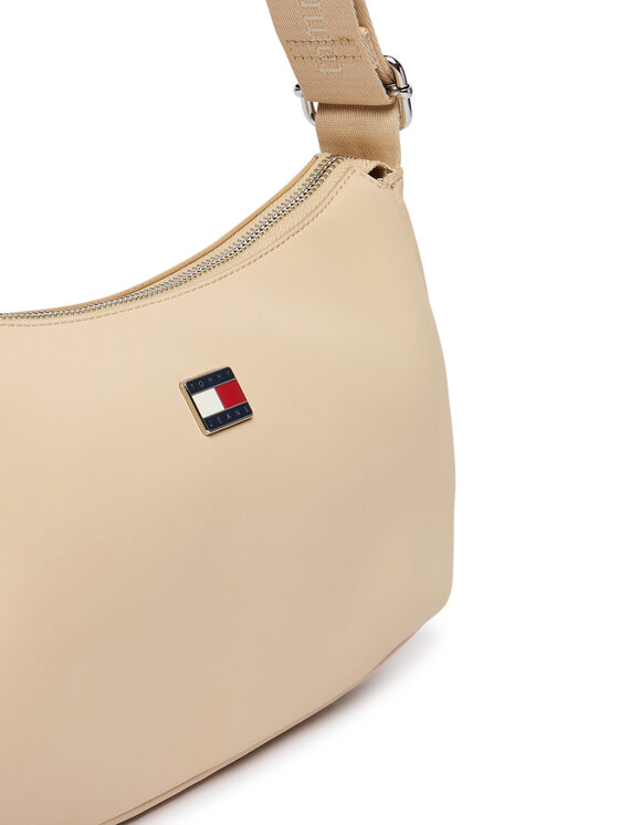 Tommy Jeans Tommy Jeans Τσάντα Tjw Daily Elevated Shoulder Bag AW0AW19041 Ανοιχτό μπεζ