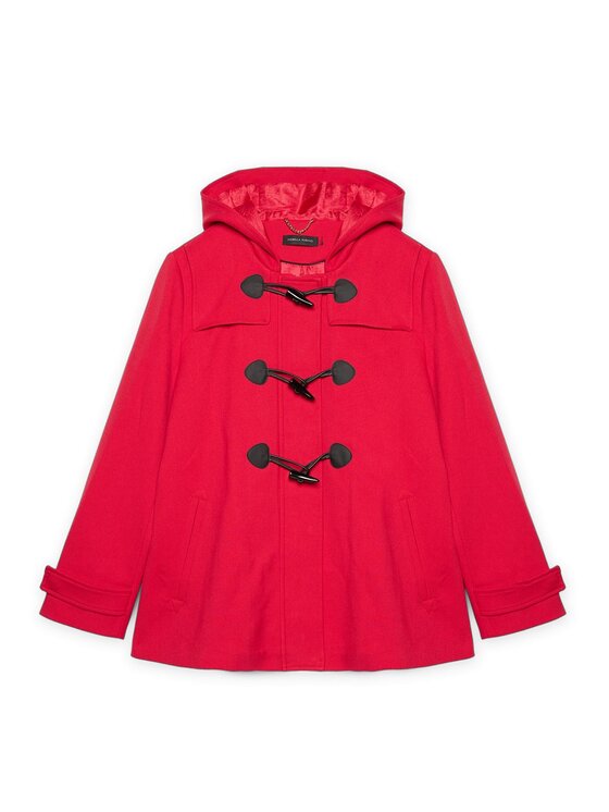 Fiorella Rubino Fiorella Rubino Cappotto invernale 8386T000333N016 Rosso A-Line Fit
