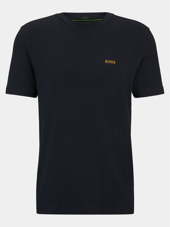 BOSS Boss Majica 50506373 Mornarsko modra Regular Fit
