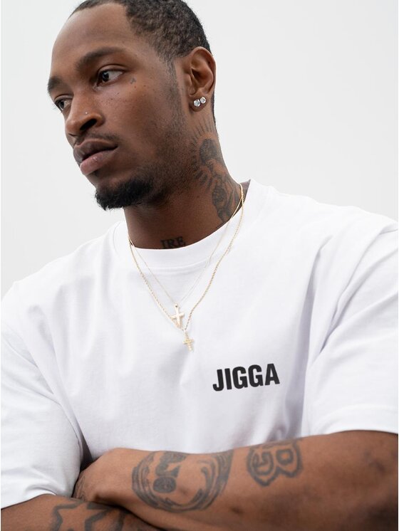 Jigga Wear Jigga Wear T-Shirt 132300 Biały Oversize