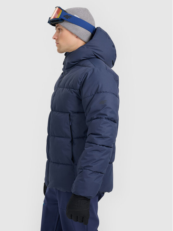 4F 4F Kurtka narciarska SKIWEAR Granatowy Regular Fit