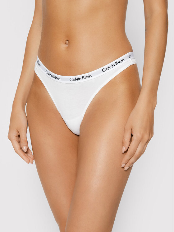 Calvin Klein Underwear Calvin Klein Underwear Chilot tanga 0000D1617E Alb