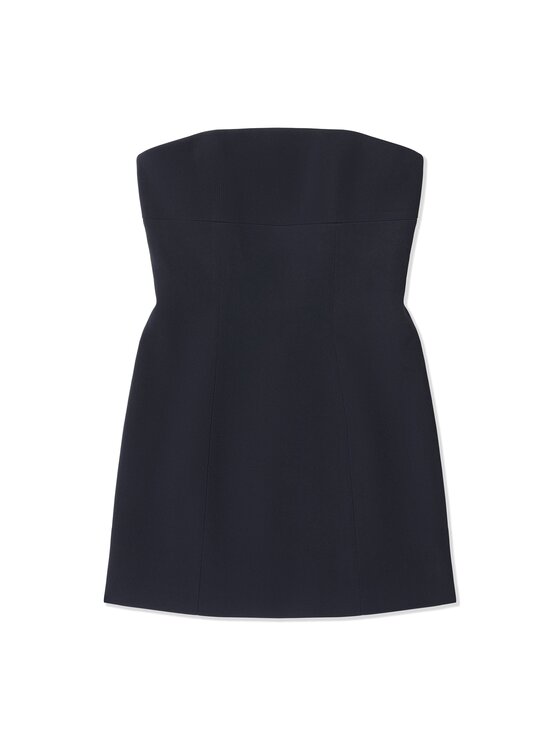 La Mania La Mania Sukienka codzienna MOONLIGHT Granatowy Classic Fit