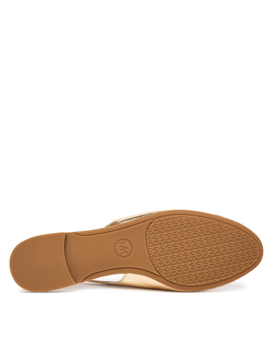 MICHAEL Michael Kors MICHAEL Michael Kors Balerinos Piper Sling 40S6PIFP1M Auksinė