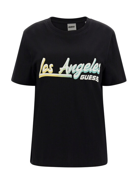 T-shirt Daniella V3GI07 I3Z14 Nero Regular Fit
