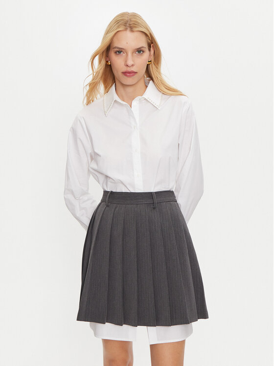 KARL LAGERFELD KARL LAGERFELD Πουκάμισο 246W1602 Λευκό Relaxed Fit