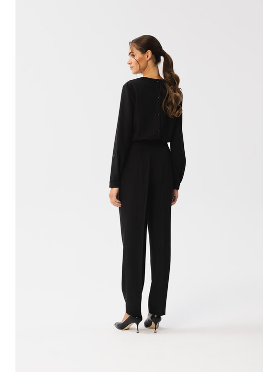 Stylove Stylove Overal S355 Čierna Modern Fit