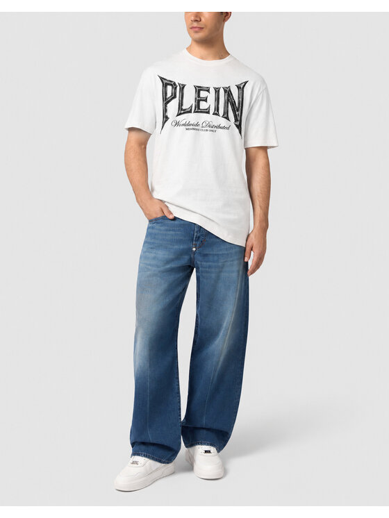 PHILIPP PLEIN PHILIPP PLEIN T-shirt 32086 Bianco Regular Fit