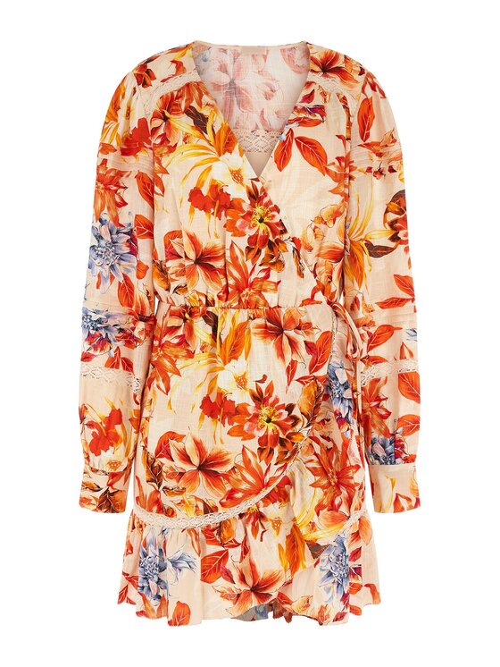 Guess Guess Rochie de vară Hafa W3GK34 WFCY0 Colorat Regular Fit