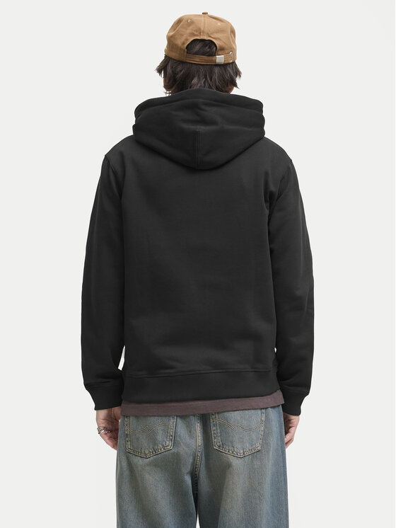 Jack & Jones Jack & Jones Bluza Norrebro Emb 12282901 Czarny Regular Fit