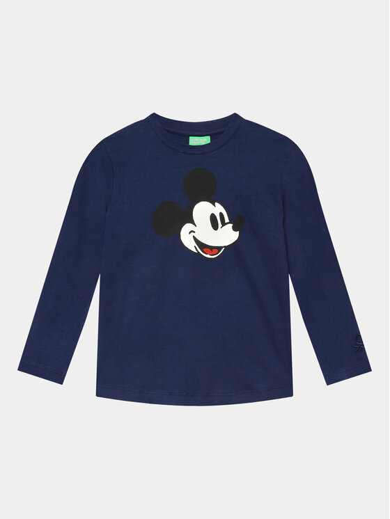 United Colors Of Benetton United Colors Of Benetton Blūze 3096C10G0 Tumši zils Regular Fit