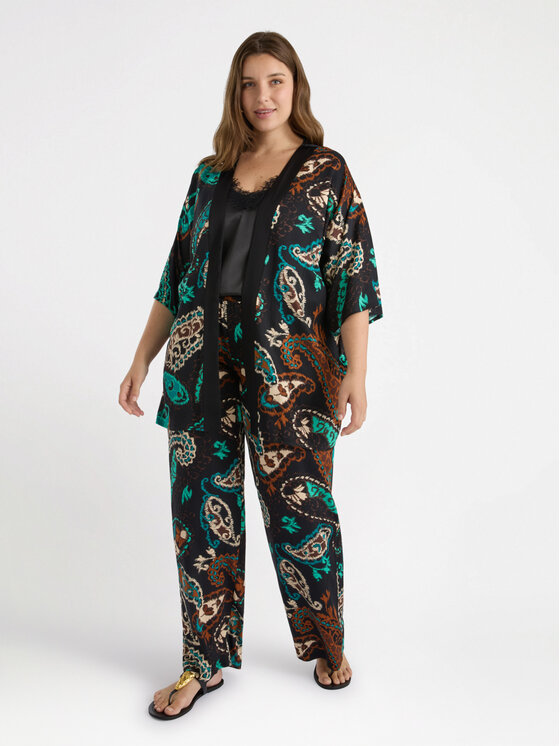 Fiorella Rubino Fiorella Rubino Pantaloni di tessuto P185L102295N0Z3 Nero Regular Fit