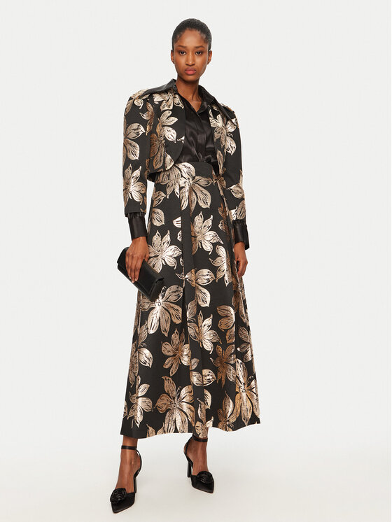 Rinascimento Rinascimento Švarkas CFC0121702003 Juoda Regular Fit