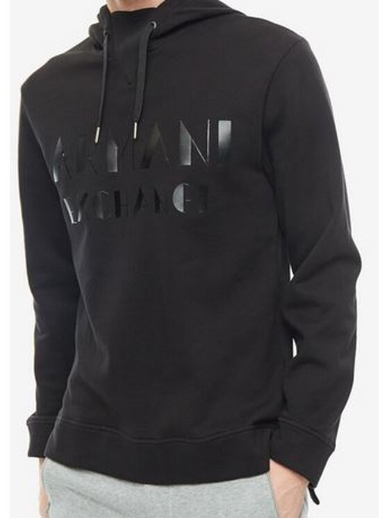 Armani Exchange Armani Exchange Mikina 6GZMBP ZJ1PZ 1200 Černá Regular Fit