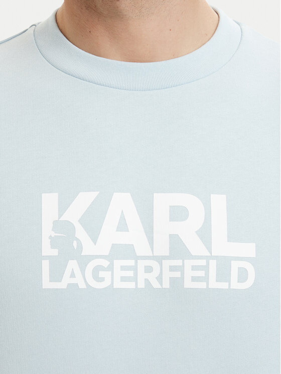 KARL LAGERFELD KARL LAGERFELD Pluus 705780 563917 Helesinine Regular Fit