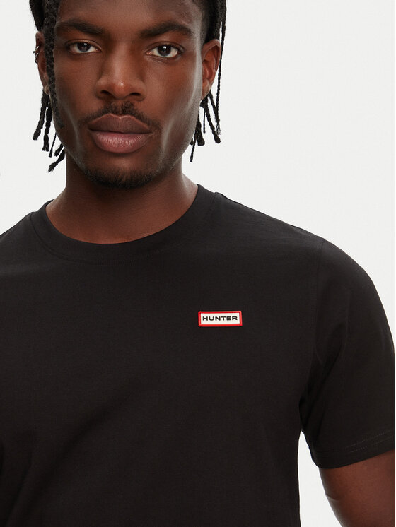 Hunter Hunter T-särk Raasay Graphic HARM0034251 Must Regular Fit