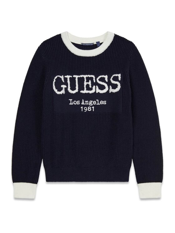Guess Kids Guess Kids Mikina 180759 Modrá Classic Fit