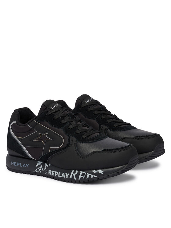 REPLAY REPLAY Снікерcи GMS9I .000.C0008L Чорний