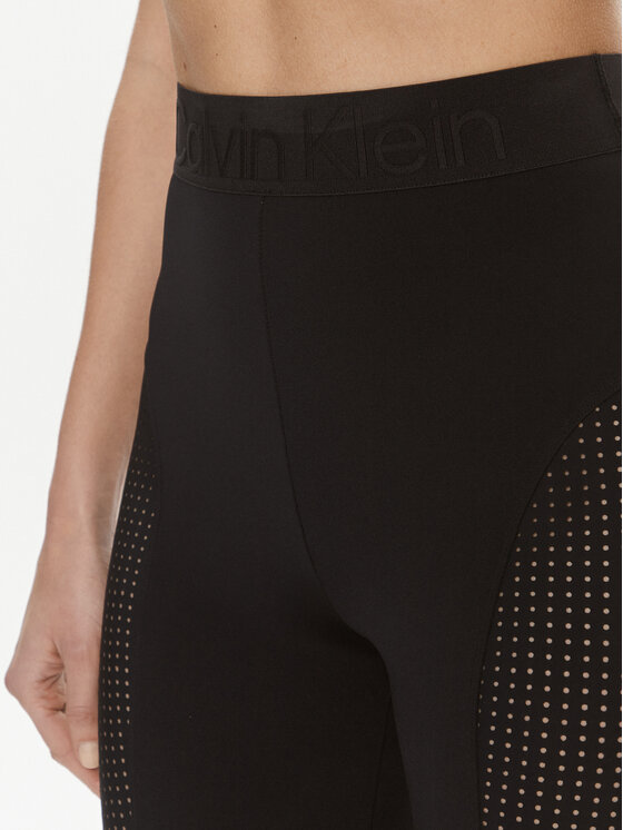 Calvin Klein Performance Calvin Klein Performance Legginsy 00GWS4L631 Czarny Slim Fit