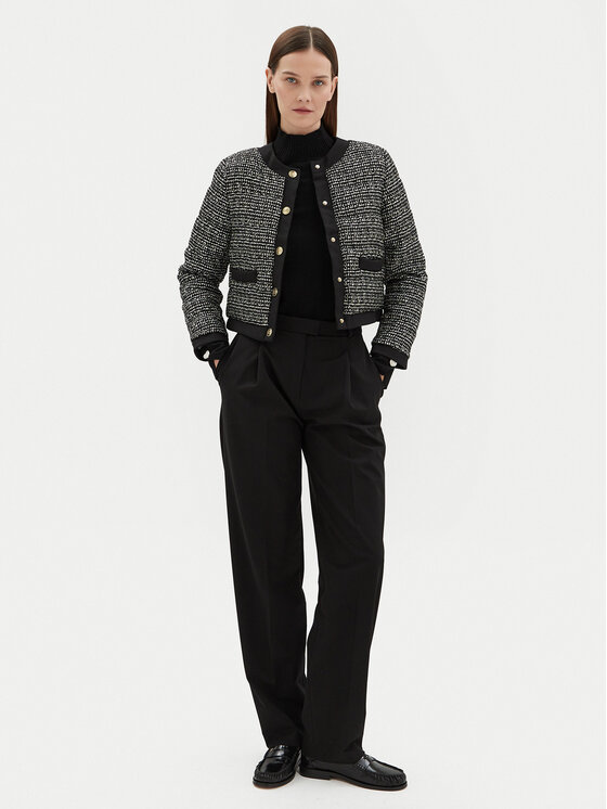 Motivi Motivi Übergangsjacke F710Q100653N Grau Regular Fit