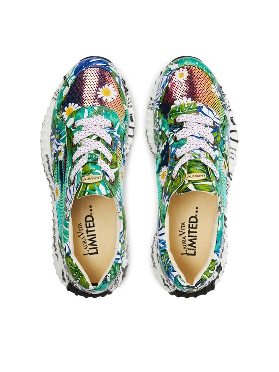 Laura Vita Laura Vita Sneakersy Burton 5 Zielony