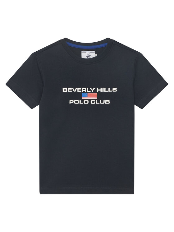Beverly Hills Polo Club Beverly Hills Polo Club Póló P-SS26B-TS0132 Sötétkék Regular Fit
