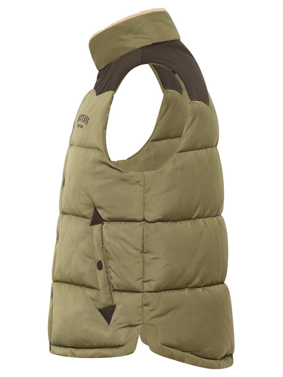 Mustang Mustang Gilet Dublin 1016901 Verde Regular Fit
