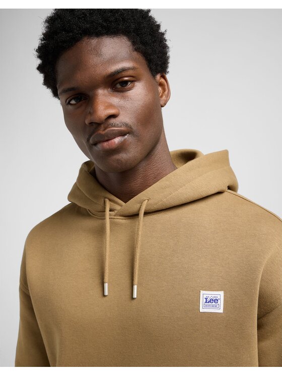 Lee Lee Felpa WW HOODIE Giallo Regular Fit