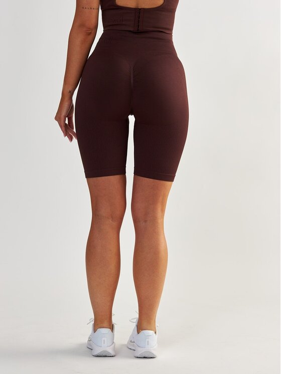 BeShaped BeShaped Szorty sportowe Modelujące Body Boost Brązowy Shaping Fit