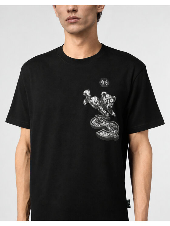 PHILIPP PLEIN PHILIPP PLEIN T-shirt 31106 Nero Regular Fit
