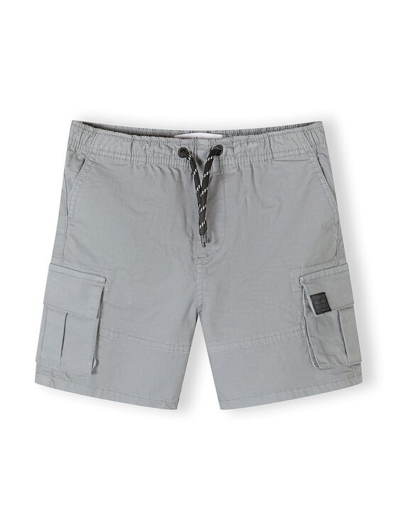 minoti minoti Szorty materiałowe 29SHORT261 Szary Regular Fit