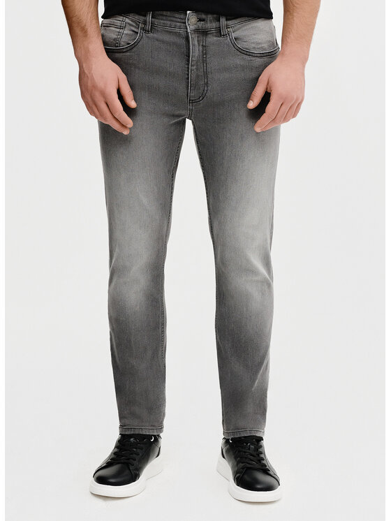 Pako Lorente Pako Lorente Jeansy P25SF-WJ-002 Szary Slim Fit
