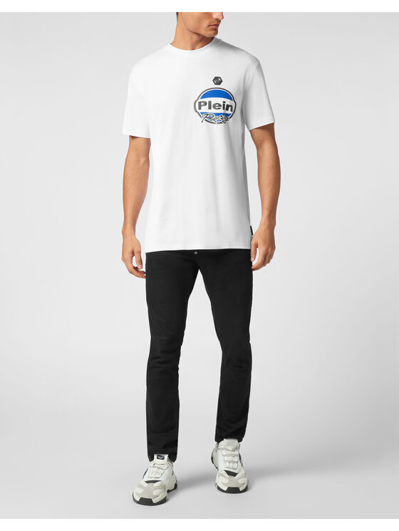 PHILIPP PLEIN PHILIPP PLEIN T-Shirt 22265 Bílá Regular Fit