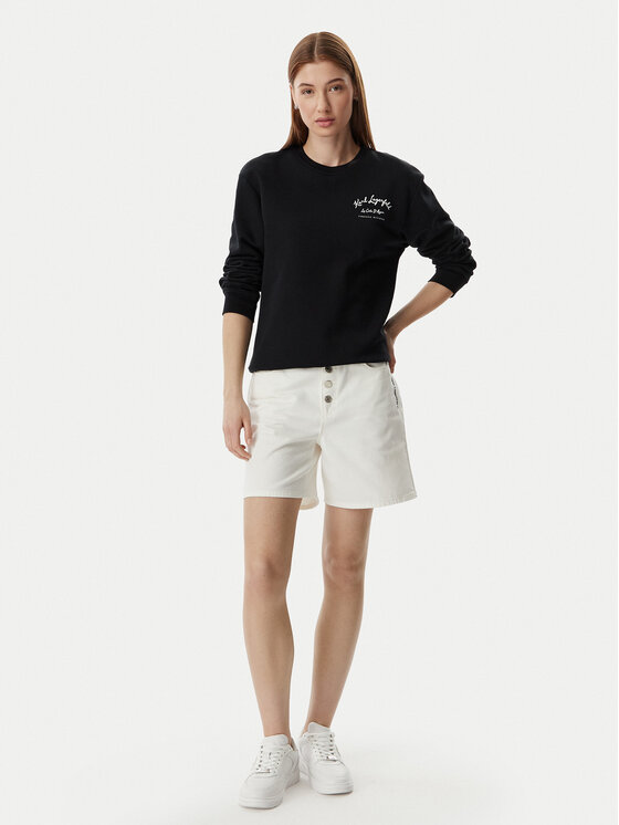 KARL LAGERFELD KARL LAGERFELD Mikina B2W20048 Černá Relaxed Fit