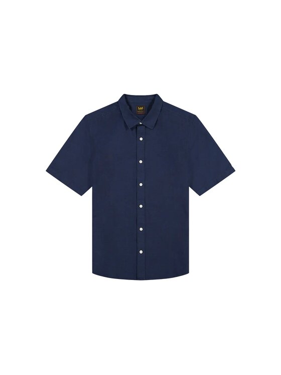 Lee Lee Koszula SSSHIRT Niebieski Regular Fit