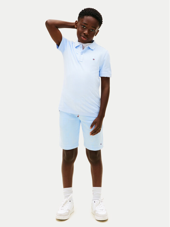 Tommy Hilfiger Tommy Hilfiger Pólóing KB0KB09103 Világoskék Regular Fit