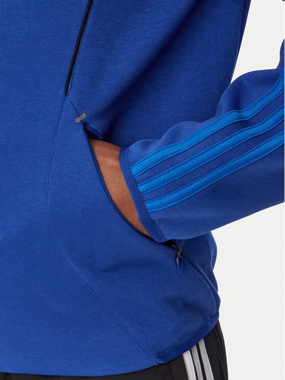 adidas adidas Fliso džemperis Spacer Teamgeist 26 Cutline Fullzip Hoodie KW0887 Mėlyna Regular Fit