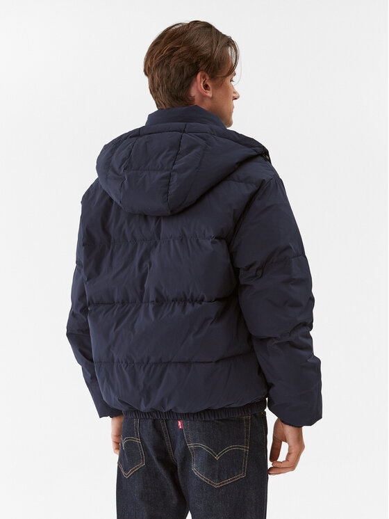 United Colors Of Benetton United Colors Of Benetton Puhovka 2JF8UN02Q Mornarsko modra Regular Fit