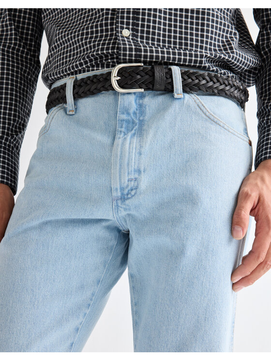 Wrangler Wrangler Pasek BRAIDED BELT Czarny