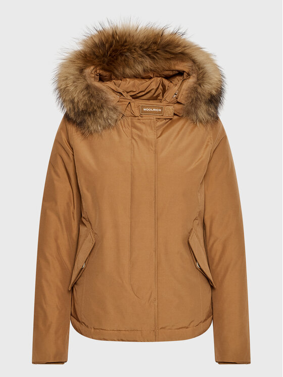 Woolrich Woolrich Puhovka Arctic Raccoon CFWWOU0548FRUT0001 Rjava Regular Fit