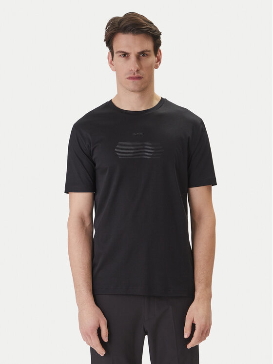 BOSS BOSS Tricou TS_Unity 50554557 Negru Regular Fit