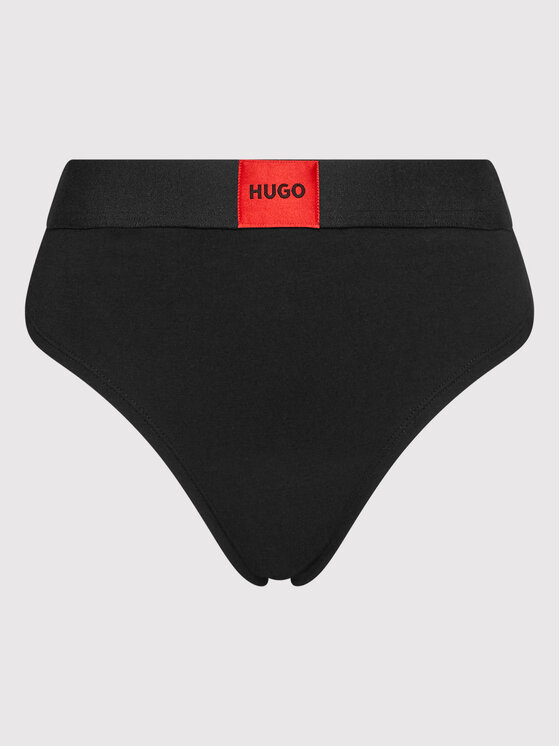 HUGO Hugo Klasične spodnje hlačke Brief HW Red Label 50469672 Črna
