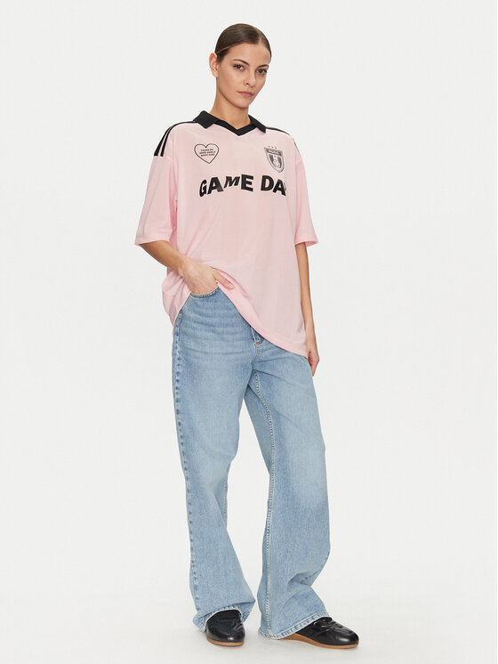 HUGO HUGO Тишърт 50537456 Розов Relaxed Fit